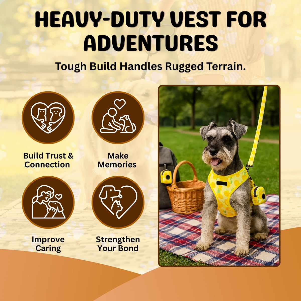 RuffNub™ Complete Dog Harness Set