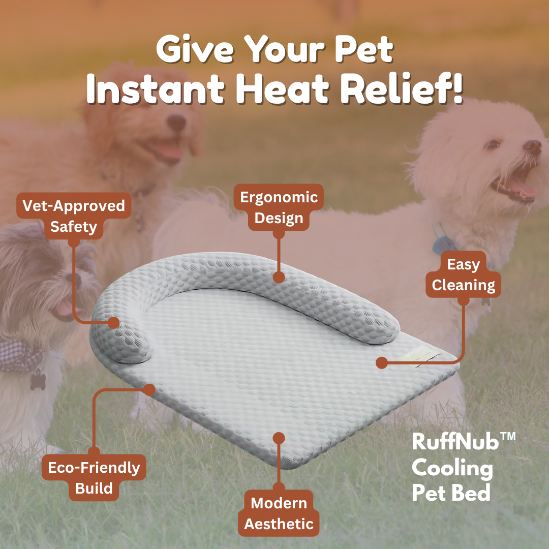 RuffNub™ Cooling Comfort Pet Bed