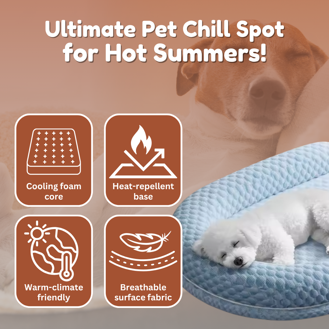 RuffNub™ Cooling Comfort Pet Bed