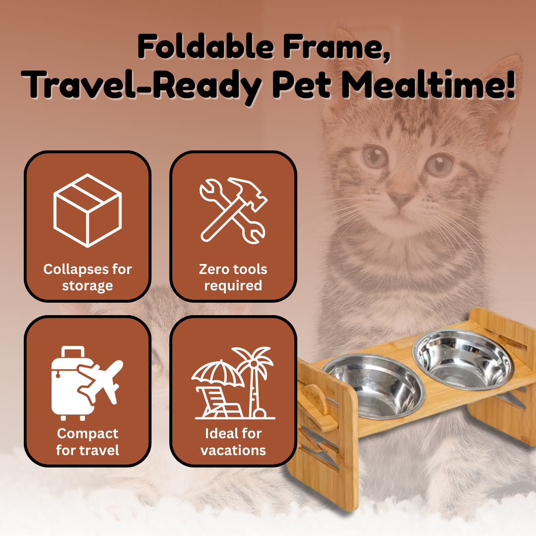 RuffNub™ Elevated Pet Bowls