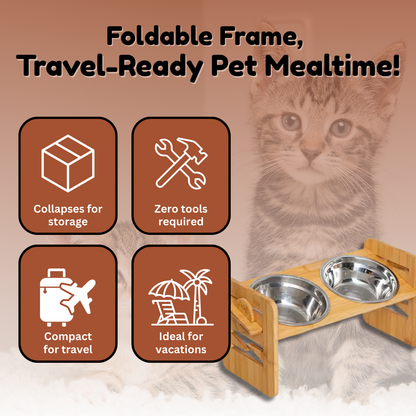 RuffNub™ Elevated Pet Bowls