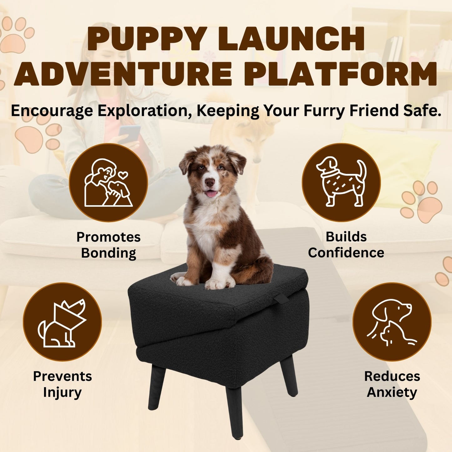 RuffNub™ Foldable Pet Stairs