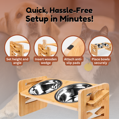 RuffNub™ Elevated Pet Bowls