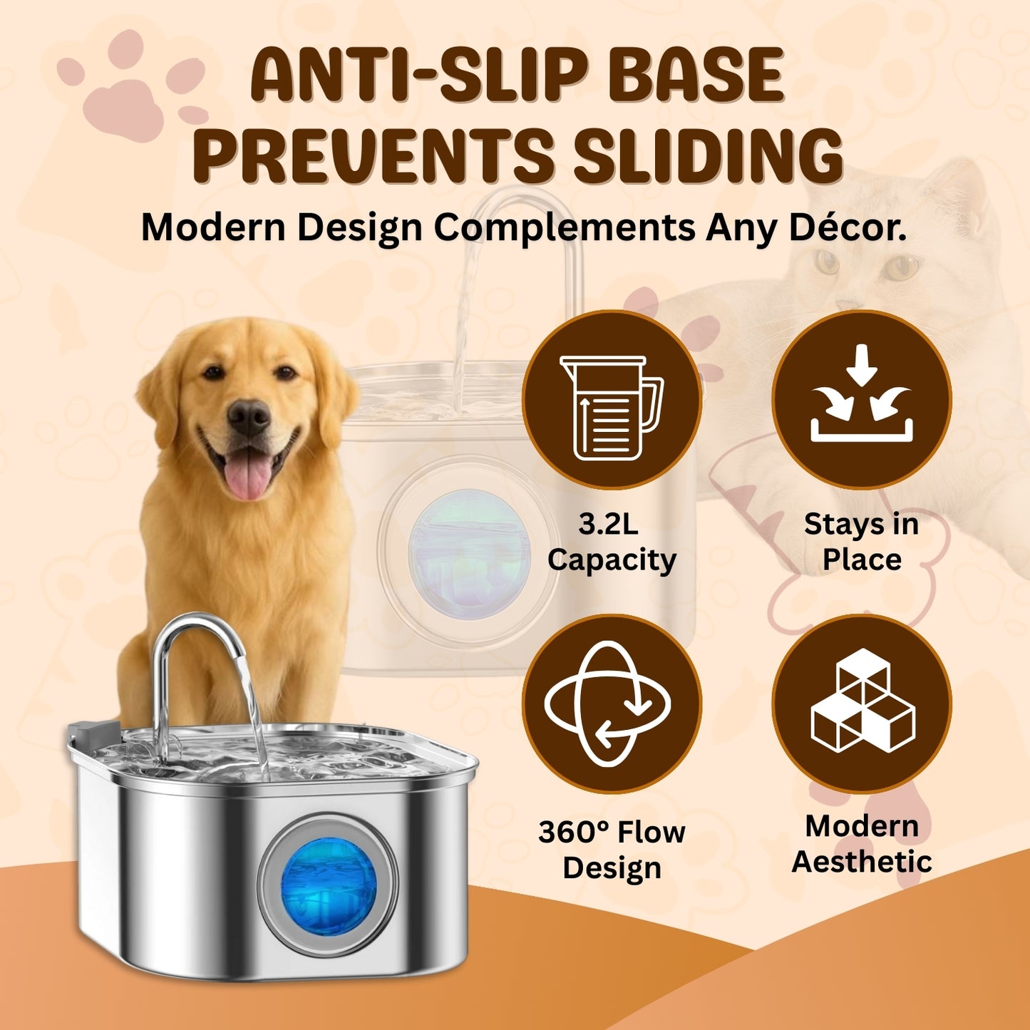 RuffNub™ Pet Water Feeder